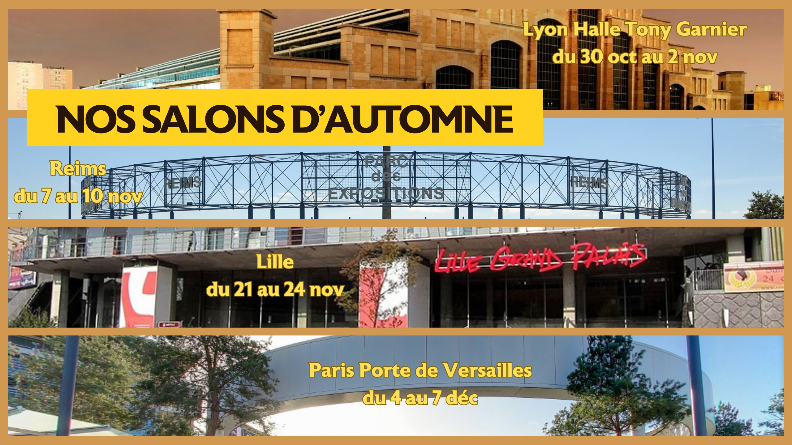 NOS SALONSD’AUTOMNE